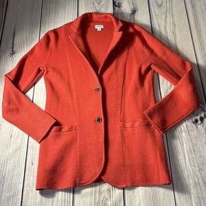 J. Crew Coral Cotton Button Up